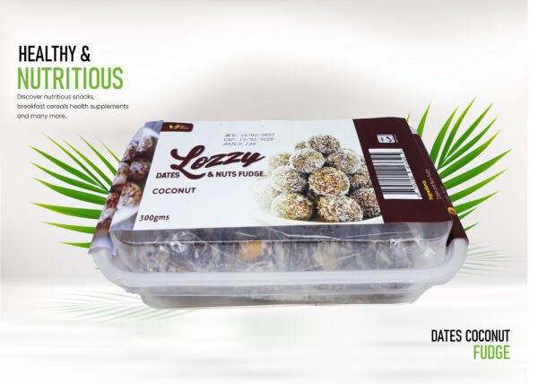 Dates & Nut Fudge (Coconut)